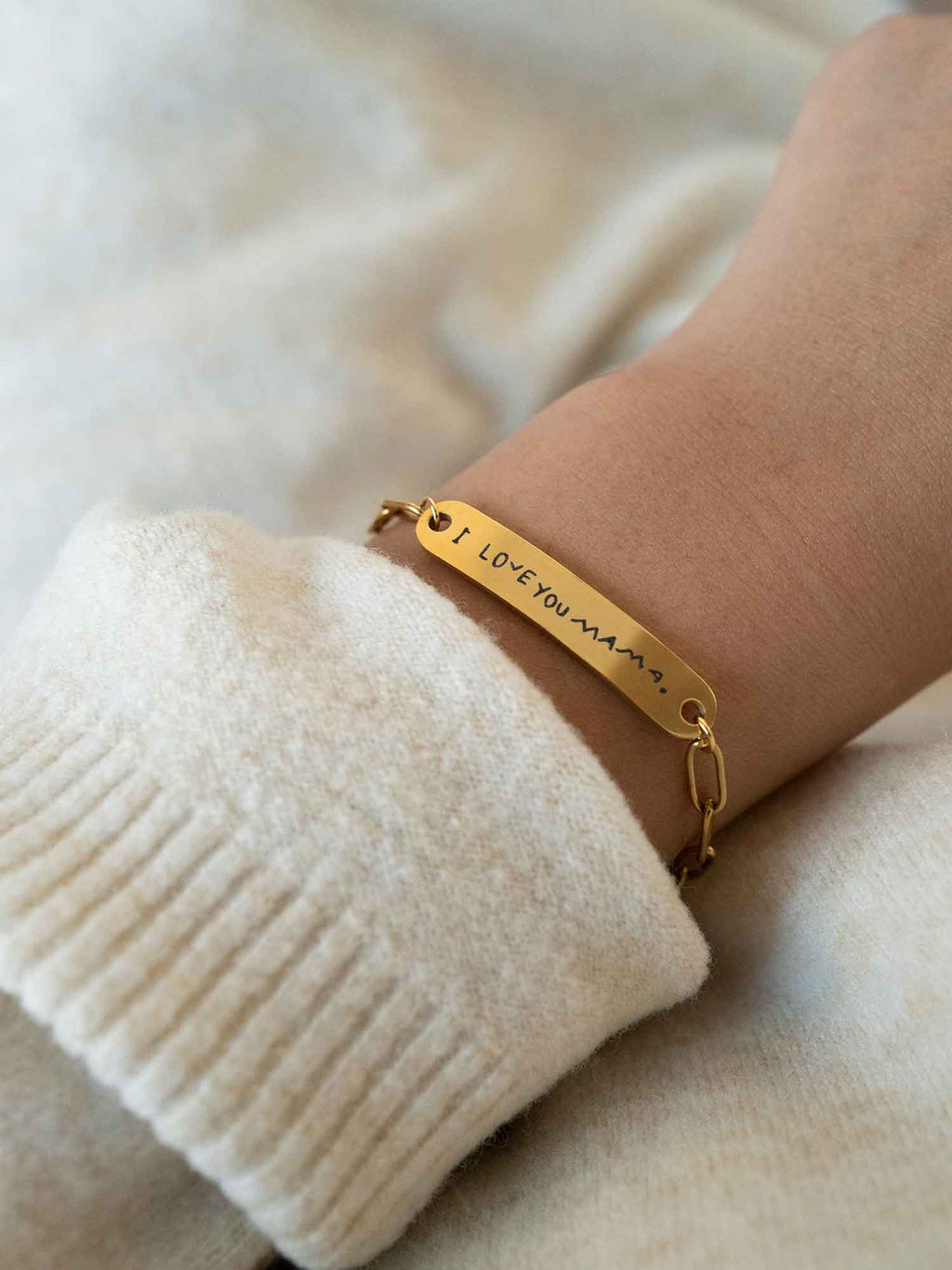 Custom Handwriting Bracelet | Personalized Drawing or Signature Jewelry