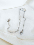 Personalized Heart Bracelet: Engraved Name/Date