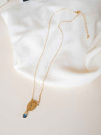 Virgin Mary Necklace with Birthstone, First Communion or Baptism Gift, Catholic Blessed Mother Pendant